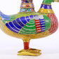 An exquisite cloisonné duck-shaped ewer