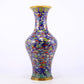 An exquisite cloisonné 'Crane and Bat' pattern vase