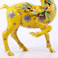 An exquisite cloisonné deer ornament