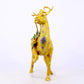 An exquisite cloisonné deer ornament