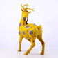 An exquisite cloisonné deer ornament