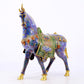 An exquisite cloisonné horse ornament