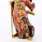 A majestic cloisonné statue of Guan Gong