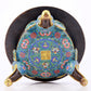 A perfect cloisonné 'Lotus and Eight dharma-vessel' pattern tripod censer