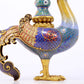 A rare cloisonné 'Lotus and phoenix' censer