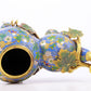 An exquisite cloisonné gourd vase