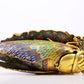 An exquisite cloisonne 'cicada' shaped box