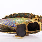 An exquisite cloisonne 'cicada' shaped box