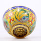 An exquisite cloisonne 'fruit and vegetable' pattern bowl