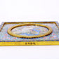 A rare cloisonné 'landscape and figures' table screen