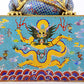 A perfect cloisonné 'Cloud and Dragon' seal