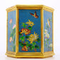 An exquisite cloisonne 'flower and bird' pattern pen holder