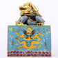 A perfect cloisonné 'Cloud and Dragon' seal