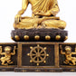 A sacred gilt bronze statue of Gautama Buddha