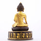 A sacred gilt bronze statue of Gautama Buddha