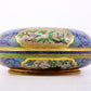 An exquisite cloisonne 'auspicious clouds and dragon' pattern box