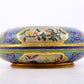 An exquisite cloisonne 'auspicious clouds and dragon' pattern box