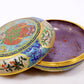 An exquisite cloisonne 'auspicious clouds and dragon' pattern box