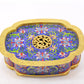 An exquisite cloisonné censer with lotus pattern