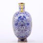 An exquisite cloisonne 'landscape and dragon' pattern amphorae