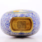 An exquisite cloisonne 'landscape and dragon' pattern amphorae