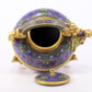 An exquisite cloisonné dragon-patterned tripod ewer