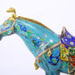 A perfect cloisonné horse ornament