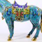 A perfect cloisonné horse ornament