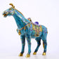 A perfect cloisonné horse ornament