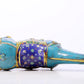 A perfect cloisonné horse ornament