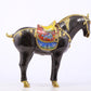 A perfect cloisonné horse ornament