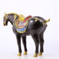 A perfect cloisonné horse ornament