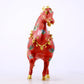 A perfect cloisonné horse ornament