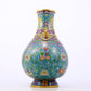 A perfect cloisonne lotus pattern amphora