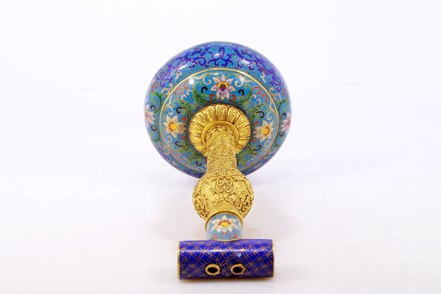 A perfect cloisonné parrot ornament