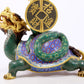 An exquisite cloisonne auspicious animal ornament