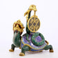 An exquisite cloisonne auspicious animal ornament