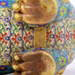 An exquisite cloisonné beast-shaped box