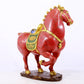 An exquisite cloisonné horse ornament