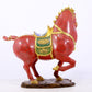 An exquisite cloisonné horse ornament