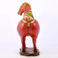 An exquisite cloisonné horse ornament