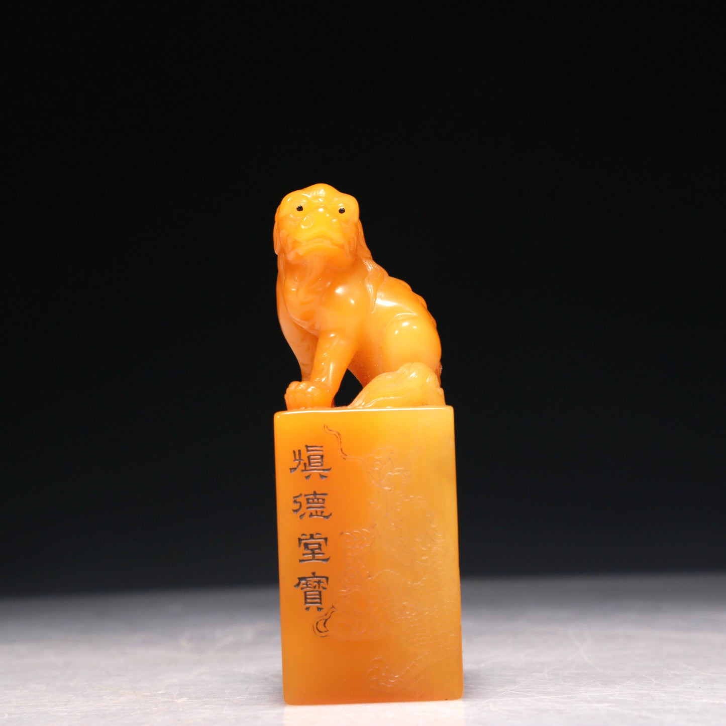 A Precious Tianhuang Stone 'Lion' Seal