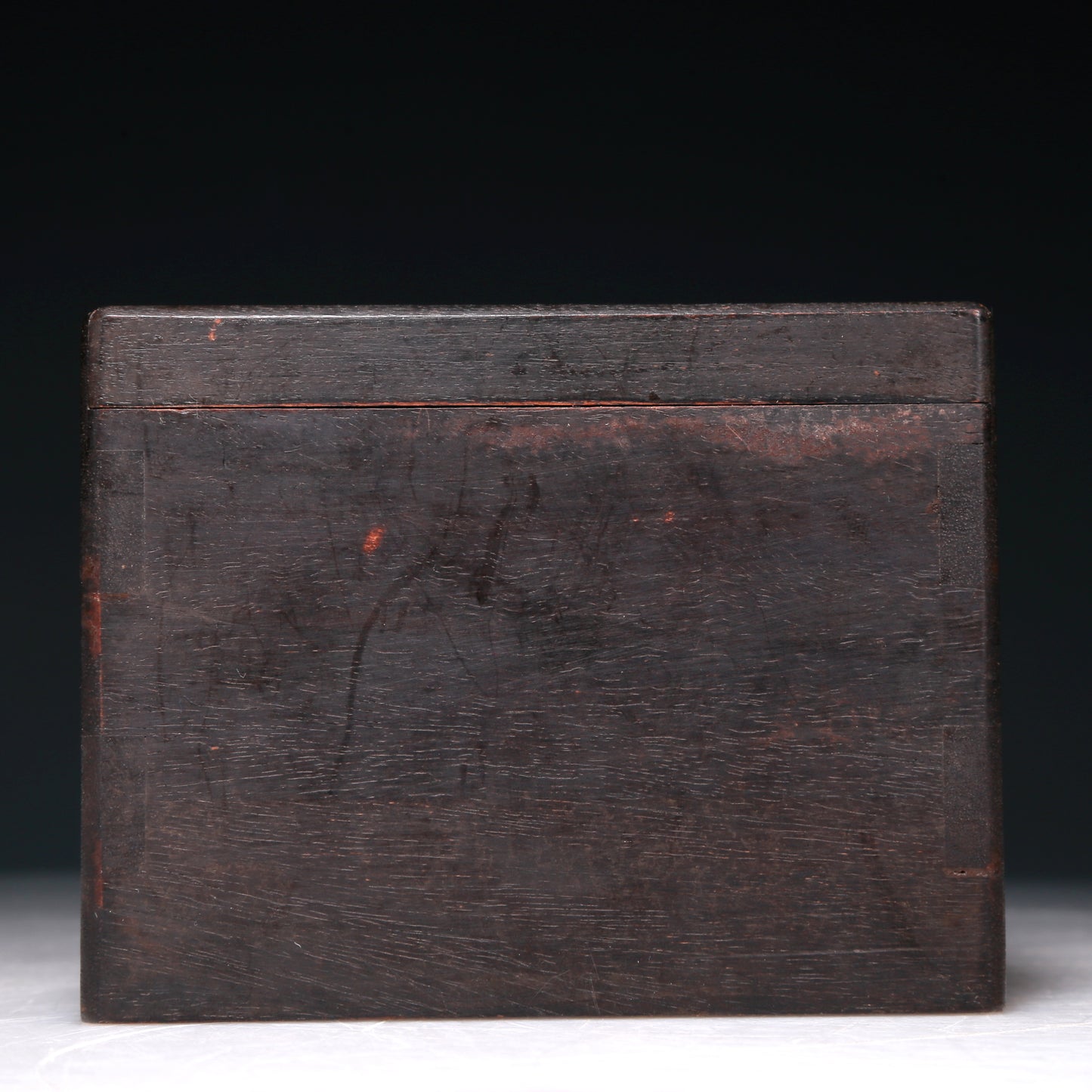 A Precious Soapstone 'Arhat' Seal With A Zitanwood Box