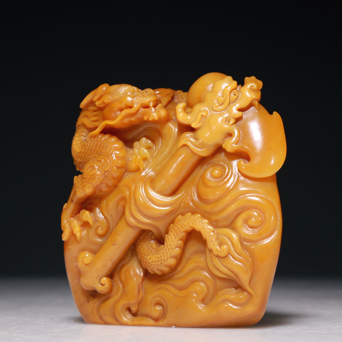 An Exquisite Tianhuang Stone 'Dragon' Seal