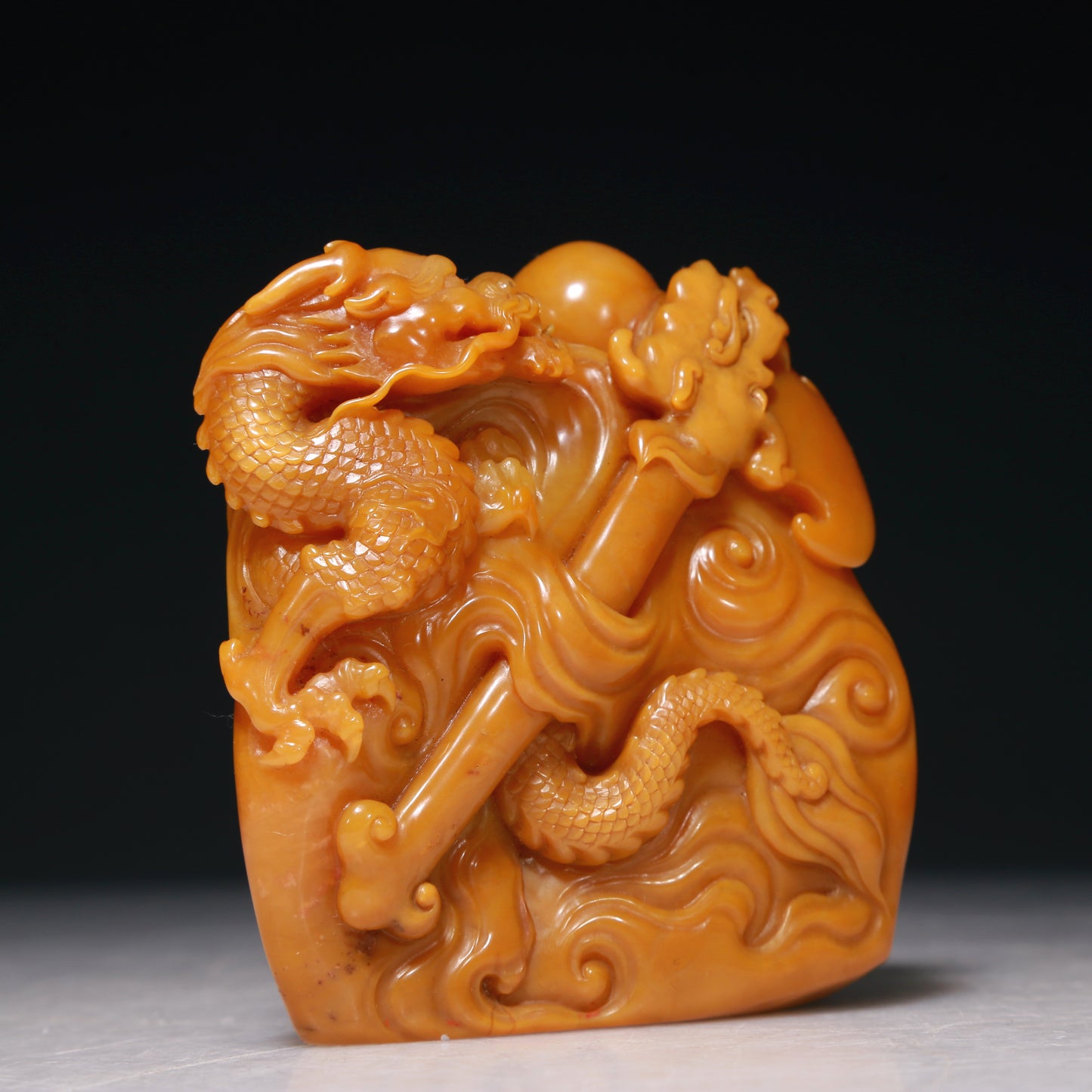 An Exquisite Tianhuang Stone 'Dragon' Seal