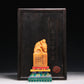 A Precious Tianhuang Stone 'Auspicious Beast' Seal With A Zitanwood Box