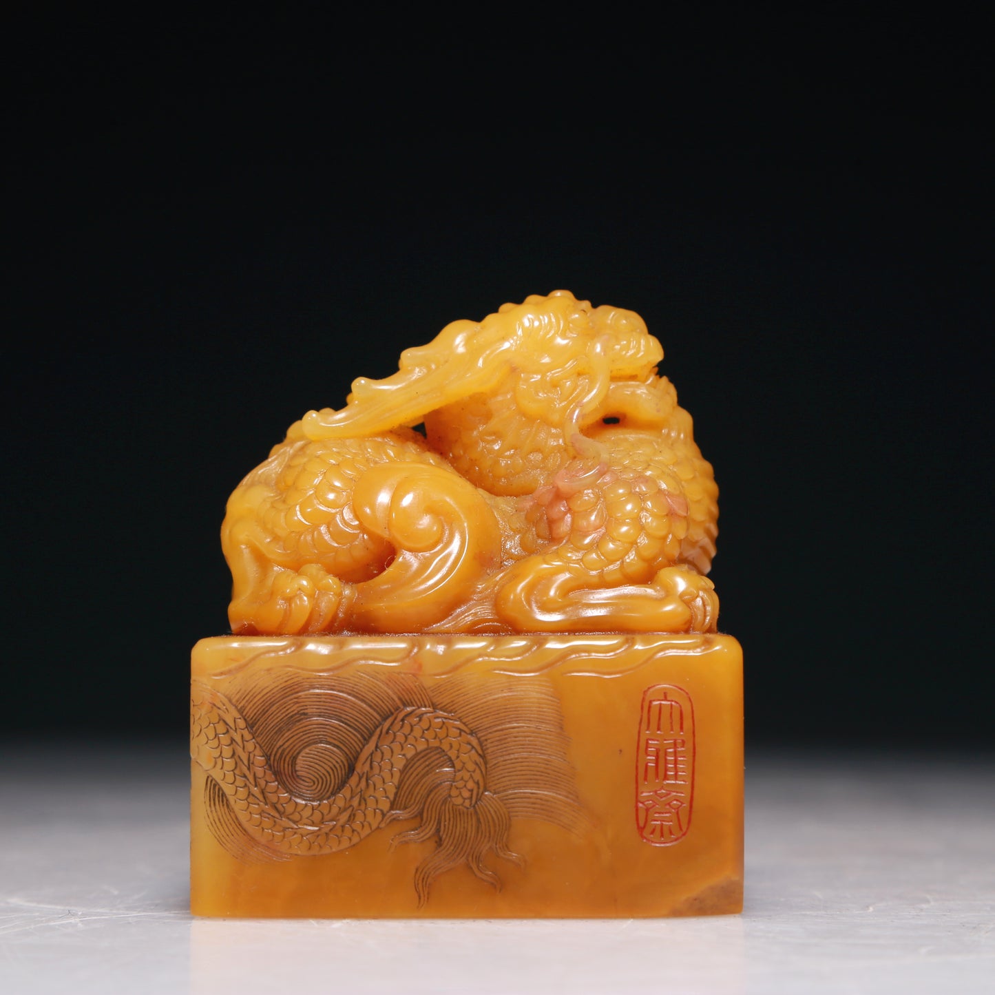 An Exquisite Tianhuang Stone 'Kylin' Seal