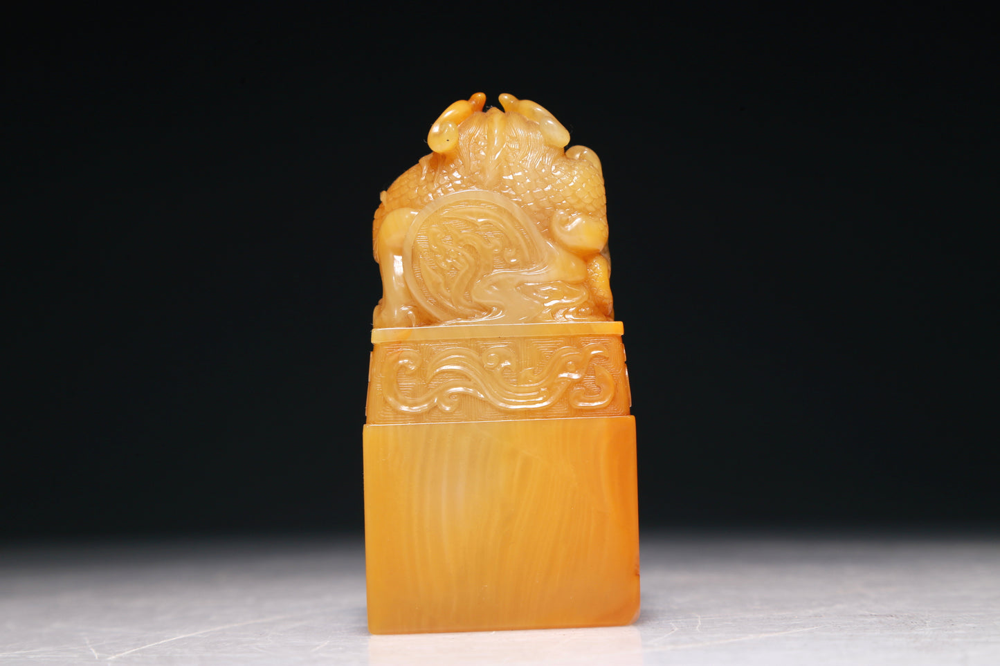 An Exquisite Tianhuang Stone 'Dragon' Seal