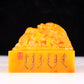 An exquisite Tianhuang stone auspicious cloud and dragon pattern seal