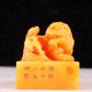 An exquisite Tianhuang stone lion seal